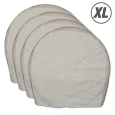 AES Industries 30239 Canvas Wheel Covers, 4-Piece Set, Extra Large