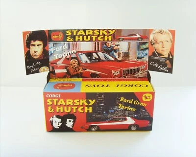 CORGI TOYS No.292 - STARSKY & HUTCH - Custom repro box and display back ONLY.