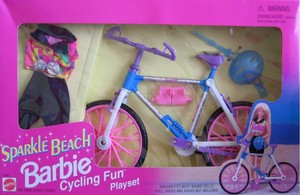 barbie cycling fun