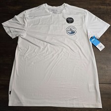 O'NEILL TRVLR UPF TEE SHIRT - PEAK MENS SIZE M WHITE UPF 50 TRAVELER SERIES