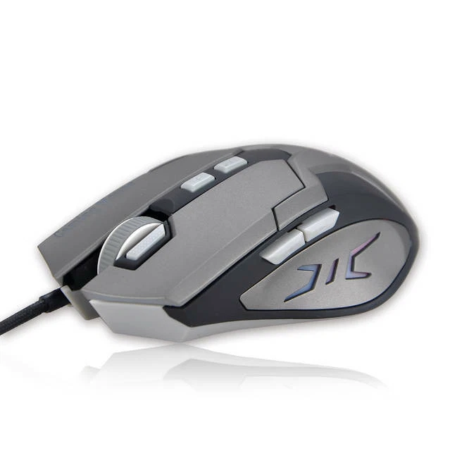 iMicro Cobra IM-COBZ2 USB Wired Optical Mouse (Black&Space Gray) - Image 2 of 4