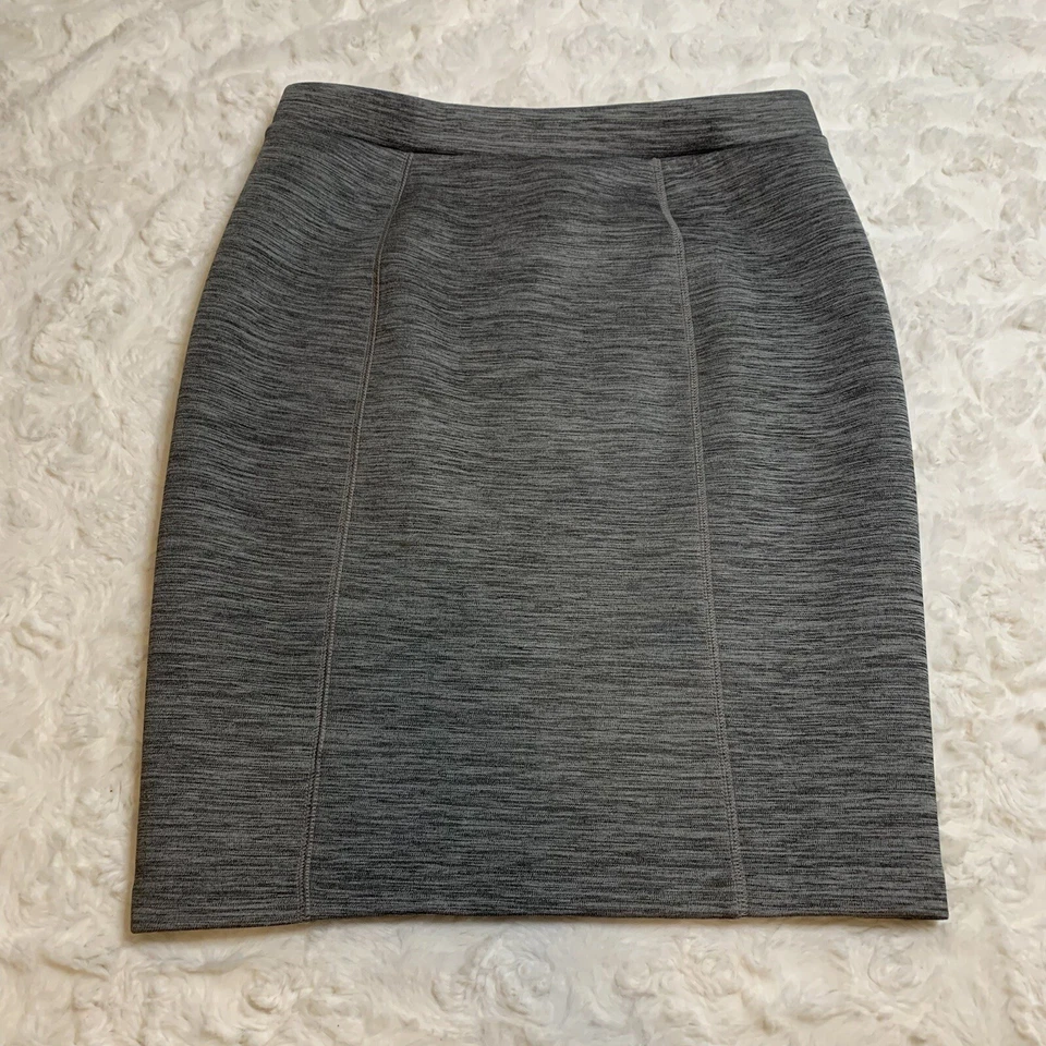 ELLE женщин вересковый серый пространства краситель эластичный карандаш юбка размер средний - Изображение 2 из 4