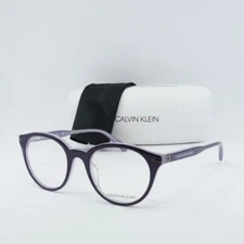 NEW CALVIN KLEIN JEANS CKJ20513 506 Purple/Milky Lilac 50mm Eyeglasses