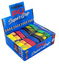 Karakal PU Super Grip Universal Squash Racquet Racket Replacement Grip 24 Pack
