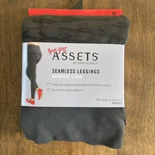 Spanx Assets Seamless Shaping Legging Graphic Camo Pattern HTF Size Medium NIP