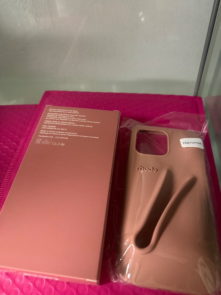Rhode Lip Case iPhone 16 Pro Max Toast Original box New | eBay