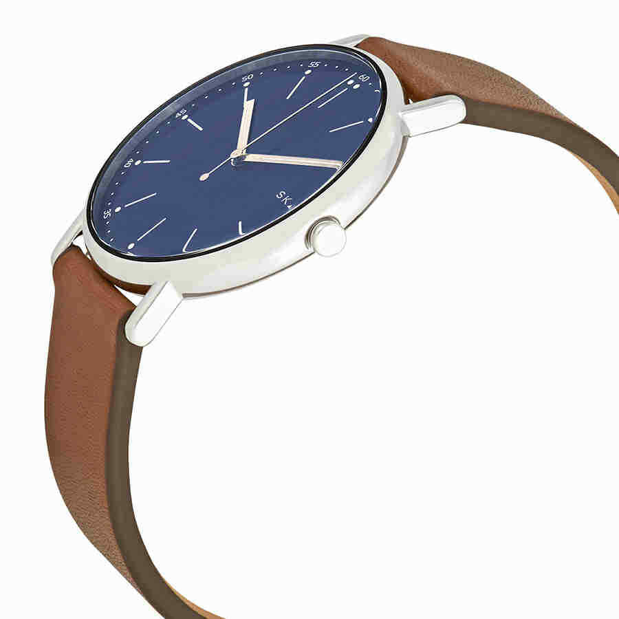 良質良質新品✨スカーゲン SKAGEN クオーツ 腕時計 SKW6355 ネイビー