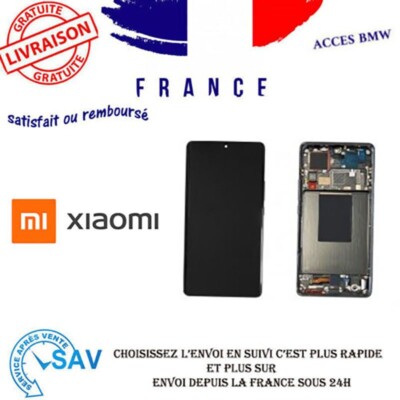 Original Ecran LCD Complet Noir Avec Châssis Pour Xiaomi 12T 560003L12A00