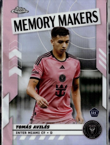 2024 Topps Chrome MLS Memory Makers Refractor MM-10 Tomas Aviles, Inter Miami CF