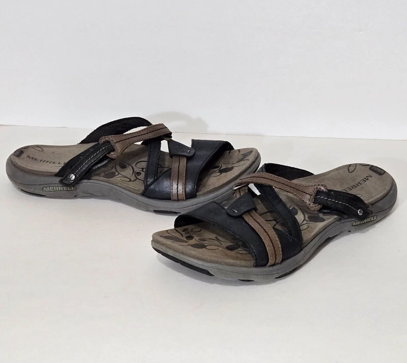 merrell midnight slide leather hiking select grip shoes