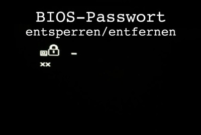 BIOS EFI Firmware Passwort - Entfernen - Entsperren - MacBook - bis 2017