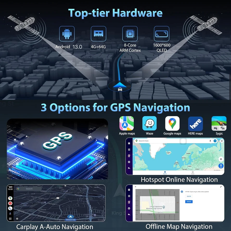 CARPURIDE W903Pro APP Install GPS Navigation Autoradios Carplay Android Auto - Bild 4 von 4