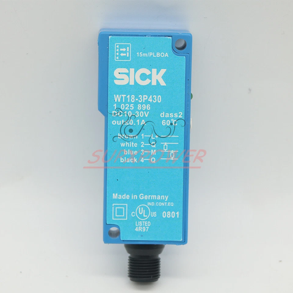 New  SICK  FOR WT18-3P430 Photoelectric sensor WT183P430 (1PCS) - Image 2 of 4