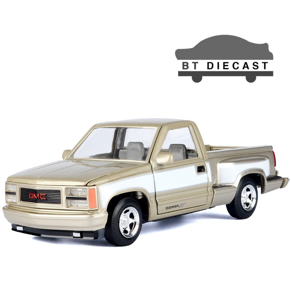 モーターマックス 1/24 1992 GMC シエラ GT PICKUP BLK 1992 GMC Sierra GT Black Pickup Truck 1/24 Diecast Model by