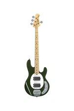 Sterling by Music Man 4 String Bass Guitar, Right, Olive (RAY4HH-OLV-M1)