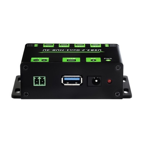 High Output 4 Way USB 3.2 Gen1 Hub with LED Indicators for Power Status - Photo 4/8