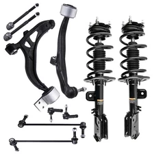 10pcs Front Complete Struts Control Arms for 2011-2013 Ford Explorer 3.5L V6