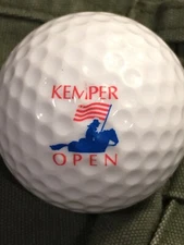Kemper Open National Country Club Course Links Logo Acushnet Golf Ball