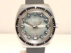 VINTAGE RARE COLLECTIBLE DIVER STYLE MEN'S SWISS AUTOMATIC WATCH "BWC" 25 J