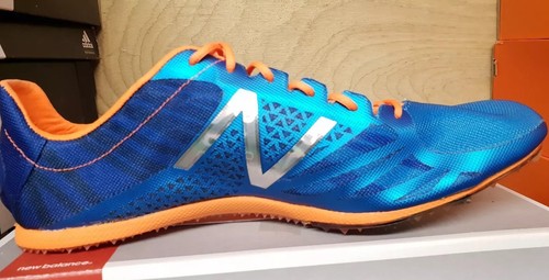 Zapatos para correr New Balance para hombre con picos distancia media MMD800B2 azul Reino Unido 11,5 - Imagen 3 de 11
