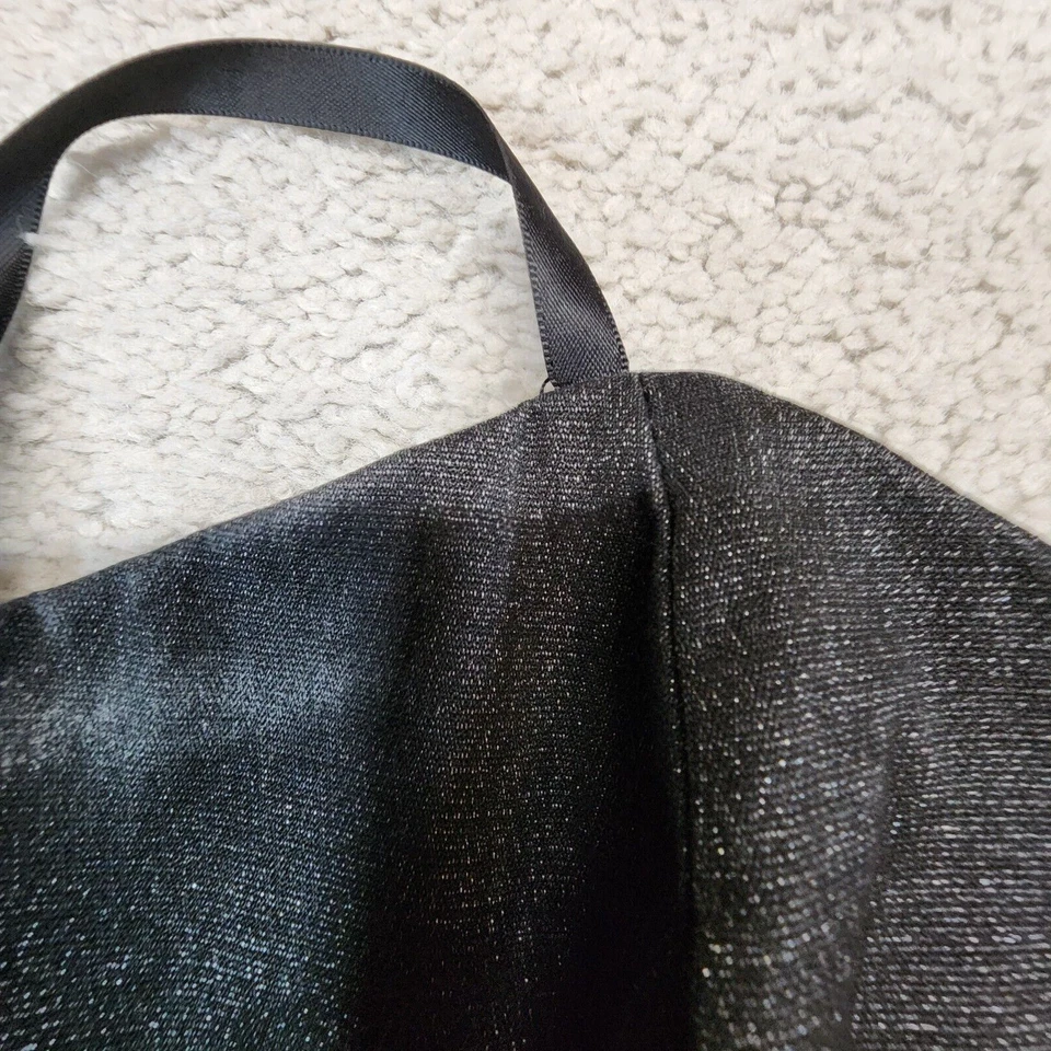 Obey Worldwide 女式黑色鸡尾酒礼服中号无袖 — 第 3/4 张图片