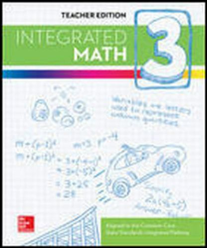 Integrated Math, Course 3, Student Edition by McGraw Hill (2022 ...