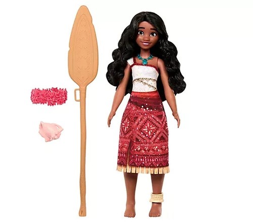 Mattel Disney Princess Singing Moana 10" Fashion Doll with Outfit Accessories