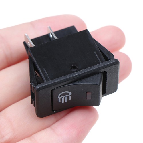 12V 35A Universal Car Red LED Fog Light Rocker Switch Dash Dashboard 4Pin yu - Picture 5 of 12