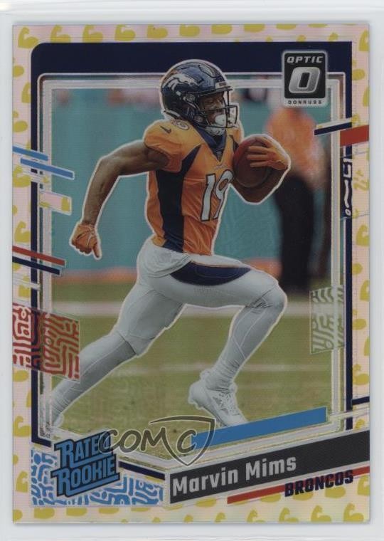 2023 Panini Donruss Optic Rated Rookie Flex Prizm 123/149 Marvin Mims #231 11qd