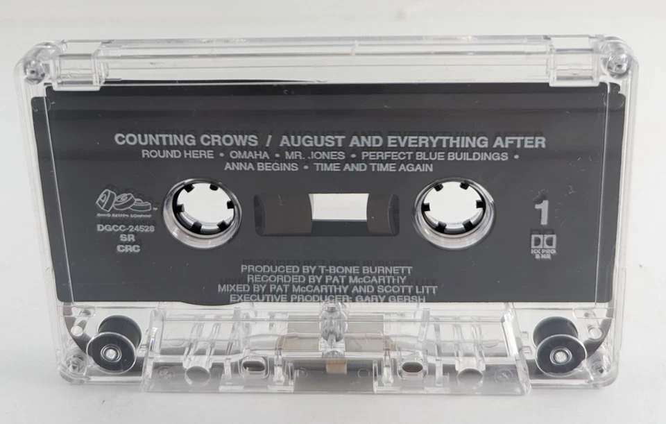 Counting Crows August and Everything After Cassette 1993 Geffen DGCC-24528 - Image 4 of 4