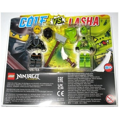 LEGO Ninjago Cole vs. Lasha Blister Pack 112110 (SEALED)