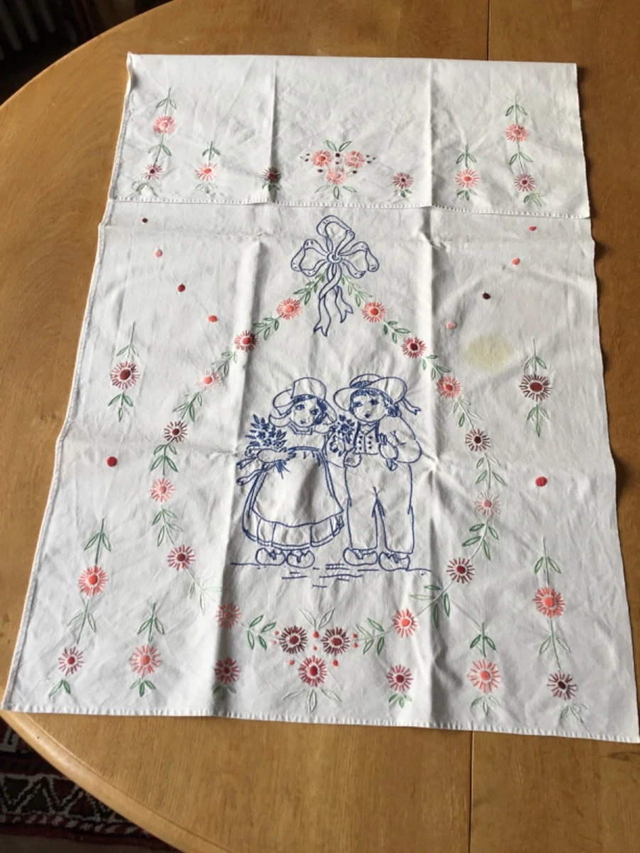 LINGES ANCIENS ( lot 5 torchons ) / - Linge de maison