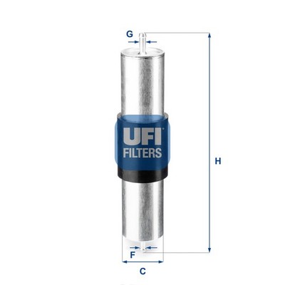 UFI 31.569.00 Kraftstofffilter für ALPINA,BMW