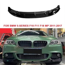 Performance F�r BMW 5er F10 F11 F18 11-17 Schwarz gl�nzend Frontspoiler Lippe