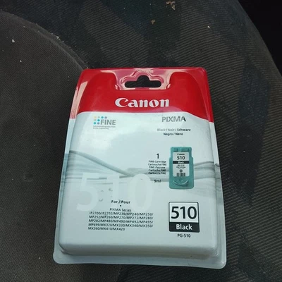 CANON PG-510 Cartouche Fine Noir PIXMA MP MX NEUF & ORIGINAL - Photo 1/2