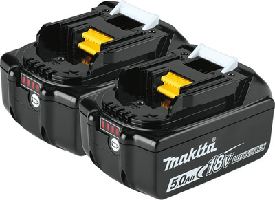 #ad Makita BL1850B 18V 5.0Ah Lithium Ion Battery 2 Pack – Genuine OEM $109.90