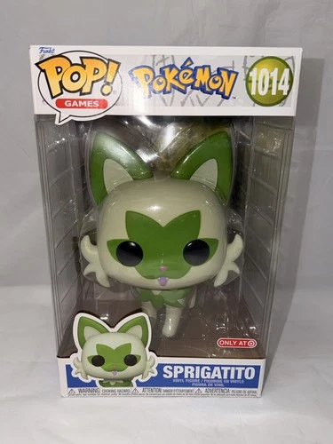 Funko POP! Jumbo Pokémon Sprigatito Figure (Target Exclusive) #1014 Mint Box