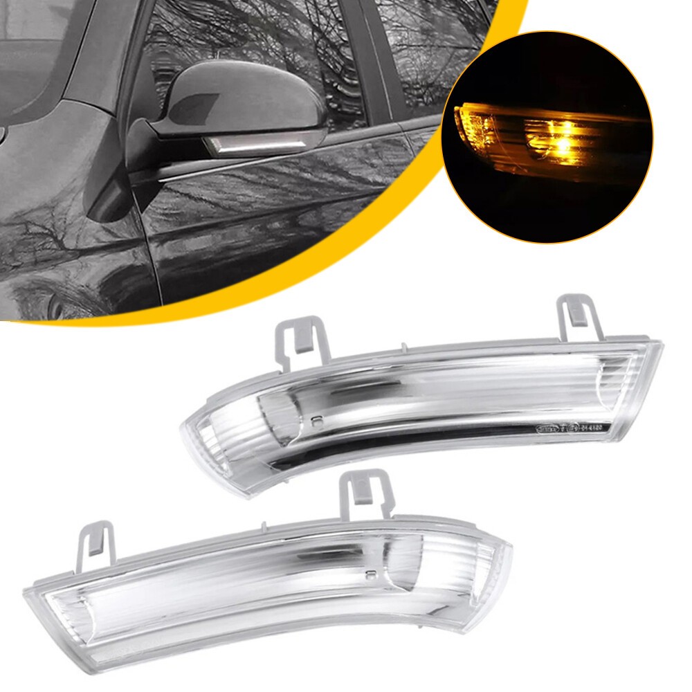 L+R Side Wing Mirror Indicator Turn Signal Side Light For VW Passat Golf Sharan