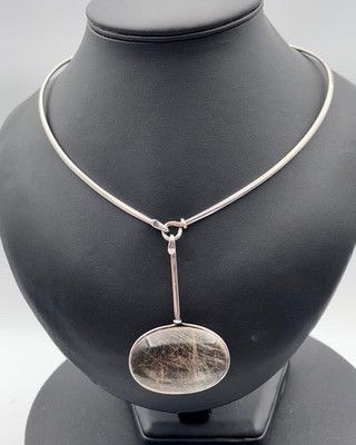 Georg Jensen Sterling Silver Torun Necklace No 174 with Torun