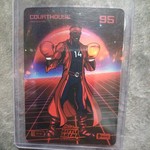 2026 BO JACKSON BATTLE ARENA COURTHOUSE BRAWL POWER GLOVE FOIL Courtland Sutton