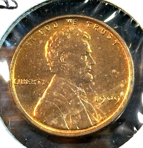 1909 VDB Lincoln Cent Nice Original Red BU Sharp VDB CHRC