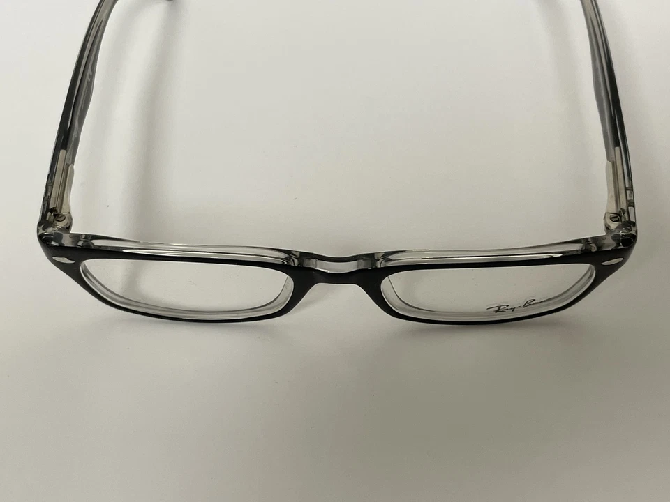 Authentic Ray Ban RX 5150 2034 Black Plastic Rectangle Mens Eyeglasses 50mm Lens - Image 3 of 4