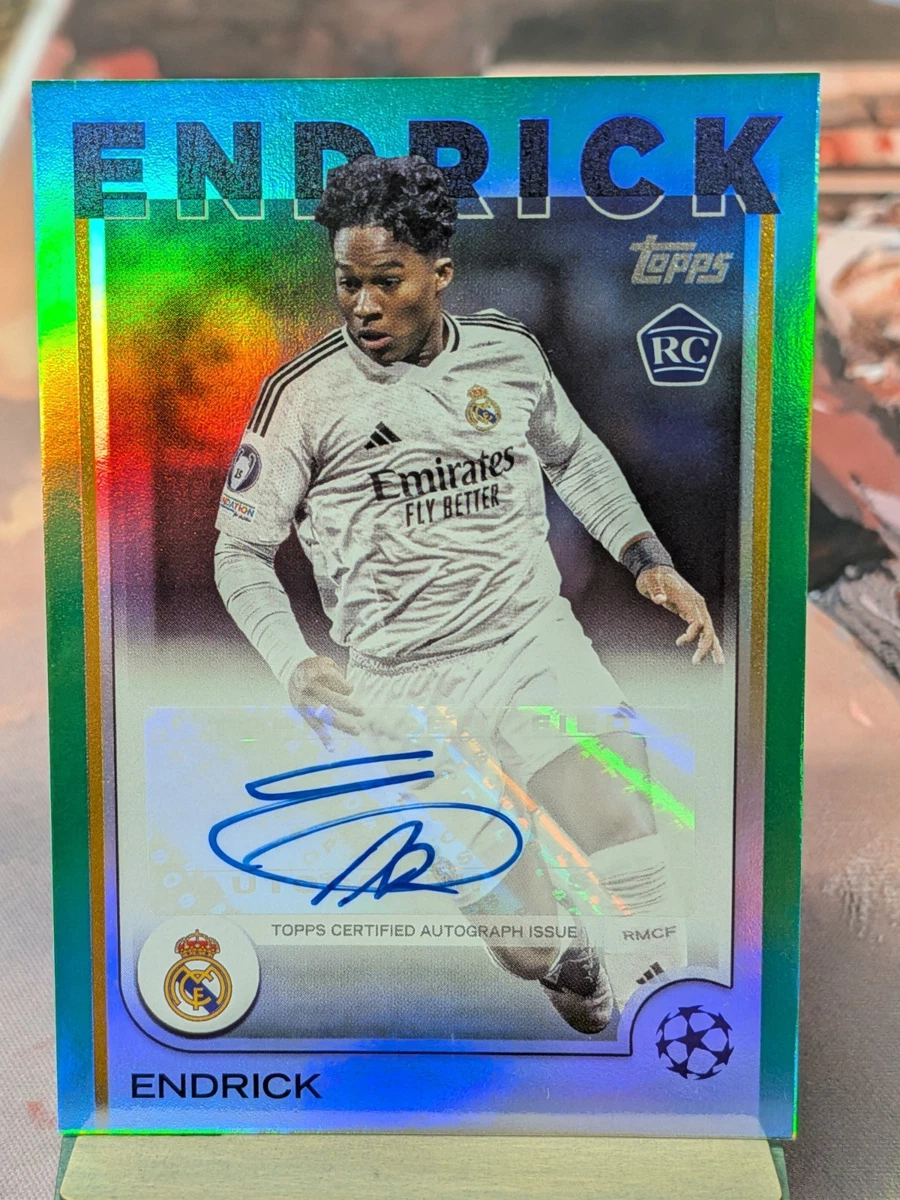Topps Soccer Real Madrid Rookie Sports Trading Cards & Accessories