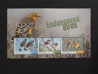 Block Australien 2026 Endangered Birds postfrisch