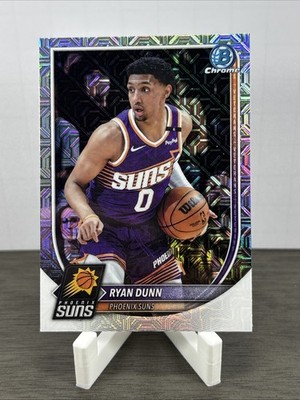 2025-26 Bowman Basketball Chrome Mojo Refractor Ryan Dunn BCV-195 Phoenix Suns