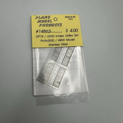 Plano HO #14862 GP18 / GP20 Intake Grilles - Proto2000 models