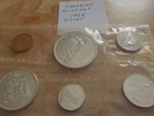 1965   mint    set     .800 silver