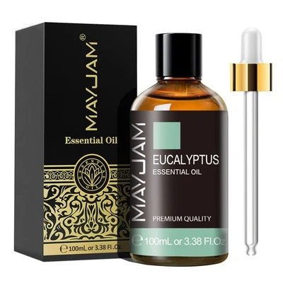 MAYJAM 100ml Eukalyptus Reine Ätherisches Öl Duftöl für Diffusor Luftbefeuchter
