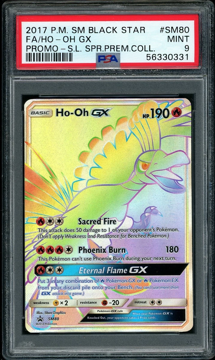 Ho-Oh Pokémon TCG Shining Legends Individual Collectible Card Game Cards  for sale