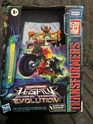 Hasbro Transformers Legacy Evolution Crashbar Deluxe Class Action Figure